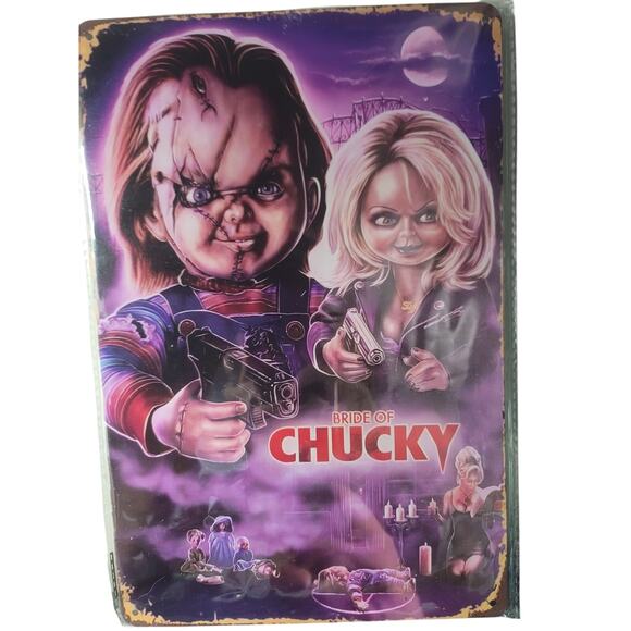 The Bride of Chucky Metal Tin Home Decor - Picture 1 of 2